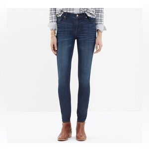 Madewell High Riser Skinny Jeans